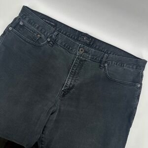 Lucky‎ Brand 363 Vintage Straight Jeans Mens W40 L32 Black Wash Denim